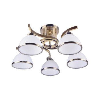 Klausen Darla 5 antik bronz mennyezeti lámpa (LY-3310) E27 5 izzós IP20