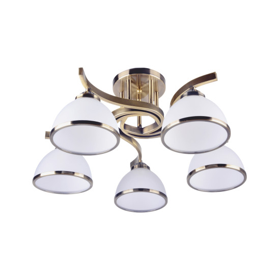 Klausen Darla 5 antik bronz mennyezeti lámpa (LY-3310) E27 5 izzós IP20