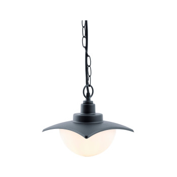 Klausen Derby 7 fekete kültéri függesztett lámpa (KL137000) E27 1 izzós IP44