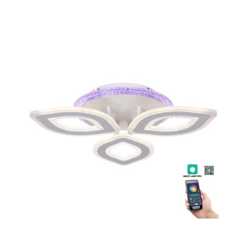 Klausen Doris PL3 fehér LED mennyezeti lámpa (KL151051) LED 1 izzós IP20