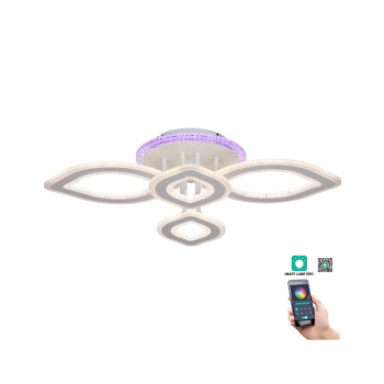 Klausen Doris PL4 fehér LED mennyezeti lámpa (KL151052) LED 1 izzós IP20