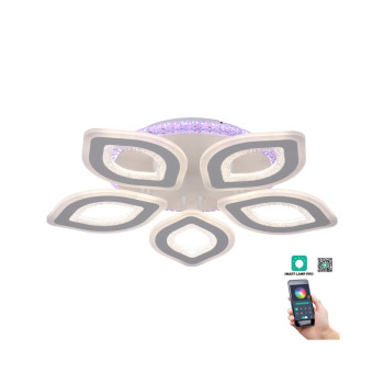 Klausen Doris PL5 fehér LED mennyezeti lámpa (KL151072) LED 1 izzós IP20