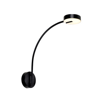 Klausen Drifter AP1 matt fekete LED falikar (141005) LED 1 izzós IP20