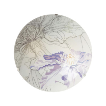 Klausen Egeea D400 fehér-színes mennyezeti lámpa (KL5817) E27 2 izzós IP20