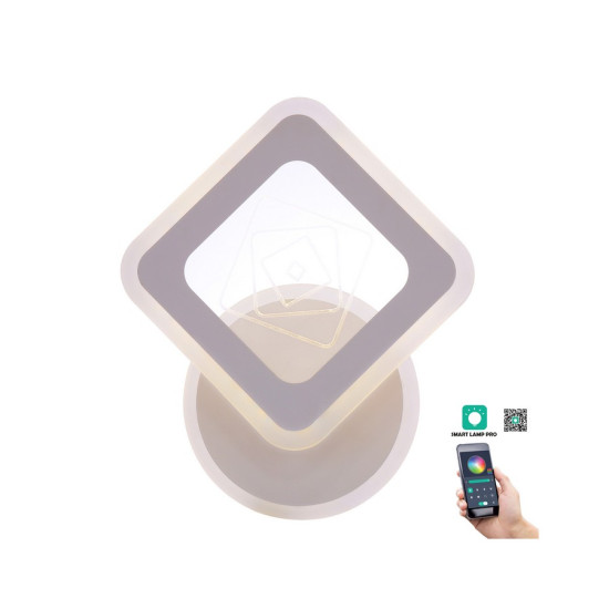 Klausen Escape AP1 fehér LED fali lámpa (KL151074) LED 1 izzós IP20