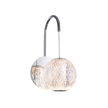 Klausen Esmond AP1 króm LED falikar (141013) LED 1 izzós IP20