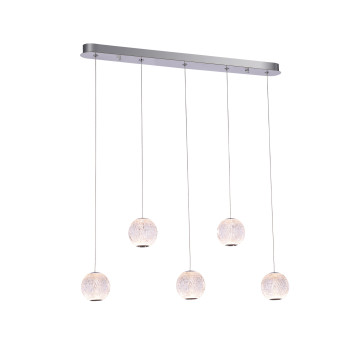 Klausen Esmond SP5 króm LED függesztett lámpa (142042) LED 1 izzós IP20