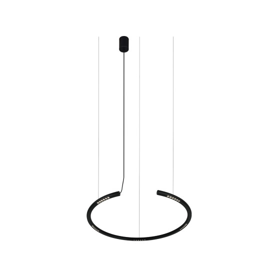 Klausen Essential 30W fekete LED függesztett lámpa (142064) LED 1 izzós IP20