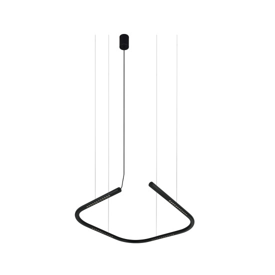 Klausen Essential 36W fekete LED függesztett lámpa (142060) LED 1 izzós IP20