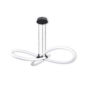 Klausen Fiora SP3 fekete LED függesztett lámpa (KL142076) LED 1 izzós IP20