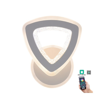 Klausen Floris AP1 fehér LED fali lámpa (KL151048) LED 1 izzós IP20