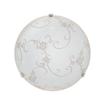 Klausen Floro 25 fehér-króm mennyezeti lámpa (LY-6020) E27 1 izzós IP20