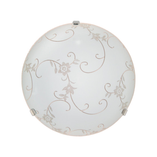 Klausen Floro 25 fehér-króm mennyezeti lámpa (LY-6020) E27 1 izzós IP20