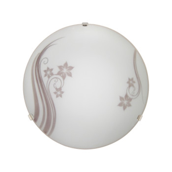 Klausen Flos 30 fehér-króm mennyezeti lámpa (LY-6006) E27 1 izzós IP20