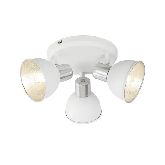 Klausen Fresh PL3 fehér mennyezeti lámpa (KL163005) E14 3 izzós IP20