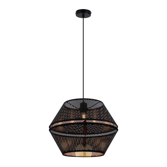 Klausen Freya SP1 fekete függesztett lámpa (KL111132) E27 1 izzós IP20