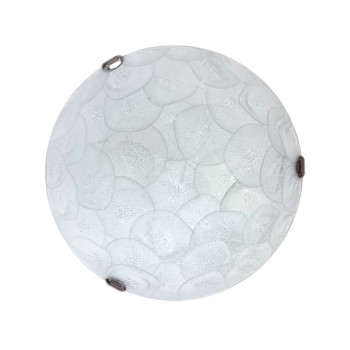 Klausen Gomba D400 fehér mennyezeti lámpa (KL100022) E27 2 izzós IP20