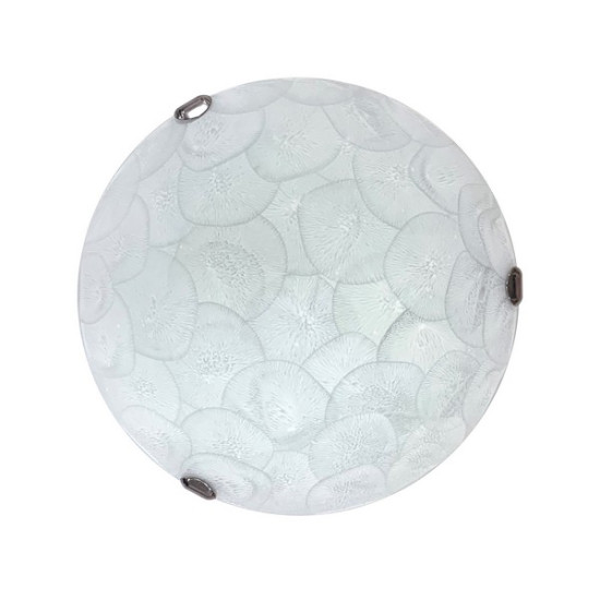 Klausen Gomba D400 fehér mennyezeti lámpa (KL100022) E27 2 izzós IP20