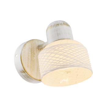 Klausen Grass AP1 fehér-arany falikar (KL6620) E27 1 izzós IP20