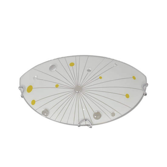 Klausen Halley D300/2 fehér-szürke fali lámpa (KL8025) E27 1 izzós IP20