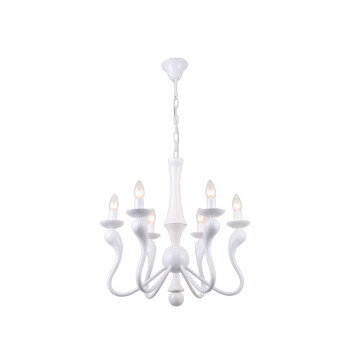 Klausen Impress 6 fehér csillár (KL106007) E14 6 izzós IP20