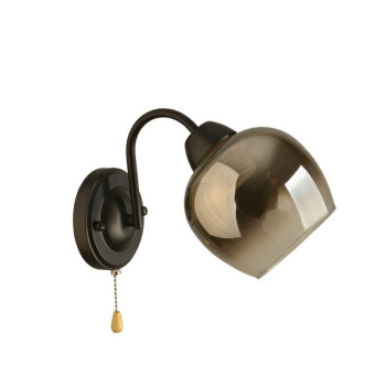 Klausen Kano AP1 fekete falikar (KL101044) E27 1 izzós IP20