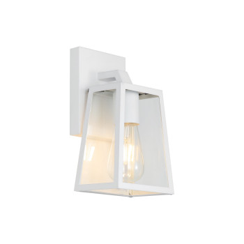 Klausen Kenzie 3 fehér kültéri falikar (KL133011) E27 1 izzós IP23