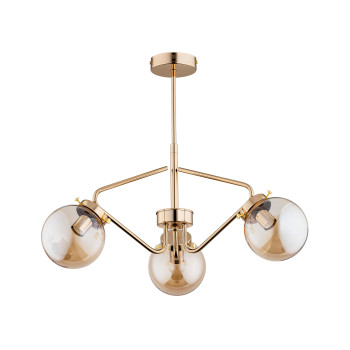 Klausen Kinja 3 arany csillár (KL103015) E14 3 izzós IP20