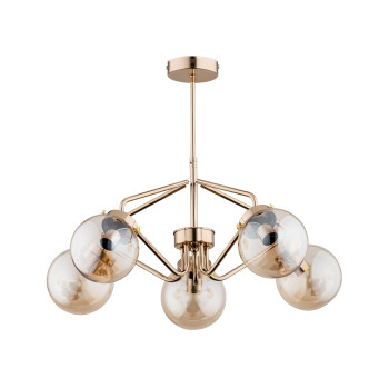 Klausen Kinja 5 arany csillár (KL105008) E14 5 izzós IP20