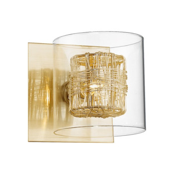 Klausen Klass AP1 arany fali lámpa (141004) G9 1 izzós IP20