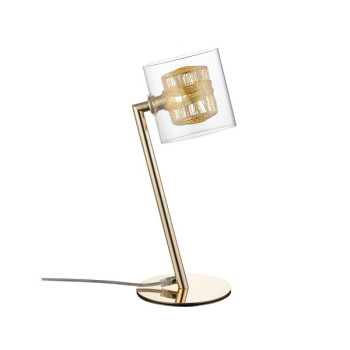 Klausen Klass TL1 arany asztali lámpa (148002) G9 1 izzós IP20
