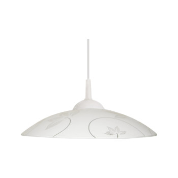 Klausen Leaf P30 fehér függesztett lámpa (LY-6031) E27 1 izzós IP20