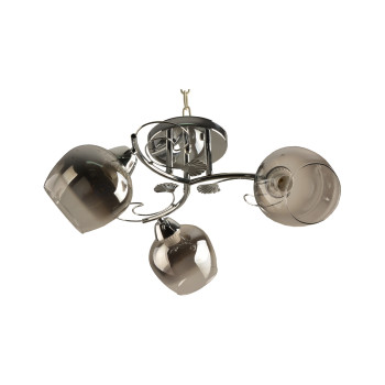 Klausen Leno PL3 króm mennyezeti lámpa (KL100040) E27 3 izzós IP20