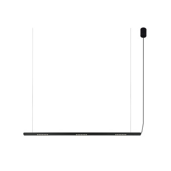 Klausen Line 18W fekete LED függesztett lámpa (142051) LED 1 izzós IP20