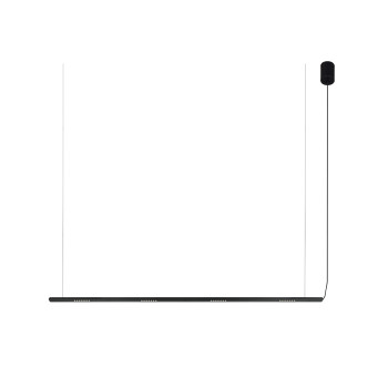 Klausen Line 24W fekete LED függesztett lámpa (142056) LED 1 izzós IP20