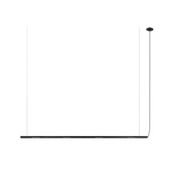 Klausen Line 24W fekete LED függesztett lámpa (142057) LED 1 izzós IP20