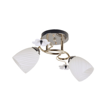 Klausen Lola 2 arany mennyezeti lámpa (LY-3080) E27 2 izzós IP20