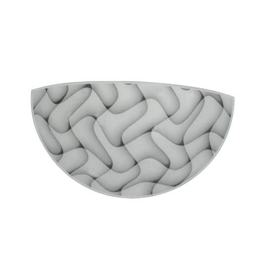 Klausen Lunar D300/2 fehér-fekete fali lámpa (LY-6102) E27 1 izzós IP20