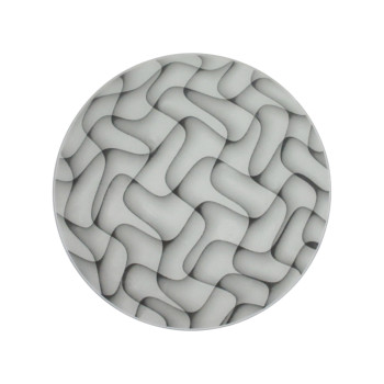 Klausen Lunar D300 fehér-fekete mennyezeti lámpa (LY-6101) E27 1 izzós IP20