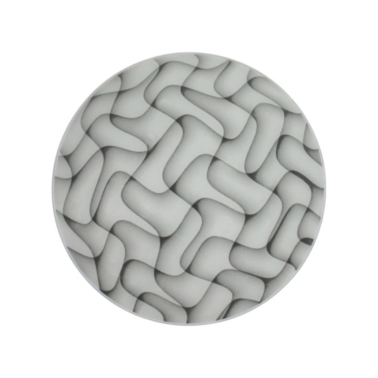 Klausen Lunar D300 fehér-fekete mennyezeti lámpa (LY-6101) E27 1 izzós IP20