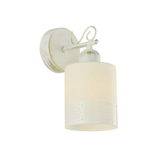 Klausen Lyric AP1 fehér-arany falikar (KL6092) E27 1 izzós IP20