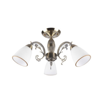 Klausen Mandy 3 antik bronz mennyezeti lámpa (LY-3216) E14 3 izzós IP20