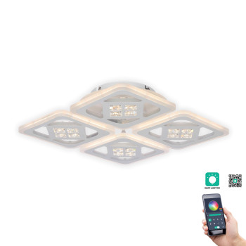 Klausen Maros PL4 fehér LED mennyezeti lámpa (KL151043) LED 1 izzós IP20