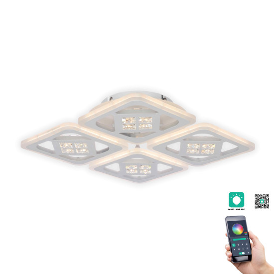 Klausen Maros PL4 fehér LED mennyezeti lámpa (KL151043) LED 1 izzós IP20