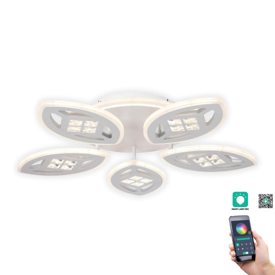 Klausen Maros PL5 fehér LED mennyezeti lámpa (KL151044) LED 1 izzós IP20