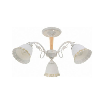 Klausen Merida 3 fehér-arany mennyezeti lámpa (LY-3454) E27 3 izzós IP20