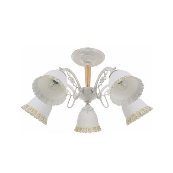 Klausen Merida 5 fehér-arany mennyezeti lámpa (LY-3455) E27 5 izzós IP20