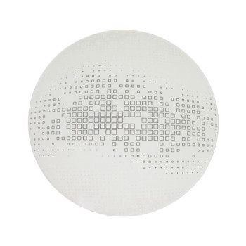 Klausen Merlin D300 fehér-fekete mennyezeti lámpa (KL5896) E27 1 izzós IP20