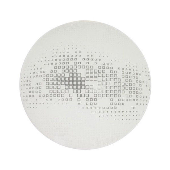 Klausen Merlin D300 fehér-fekete mennyezeti lámpa (KL5896) E27 1 izzós IP20