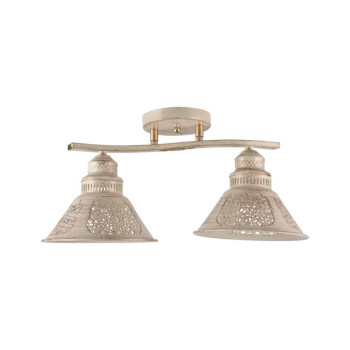 Klausen Myra 2 bézs-arany mennyezeti lámpa (LY-3303) E27 2 izzós IP20